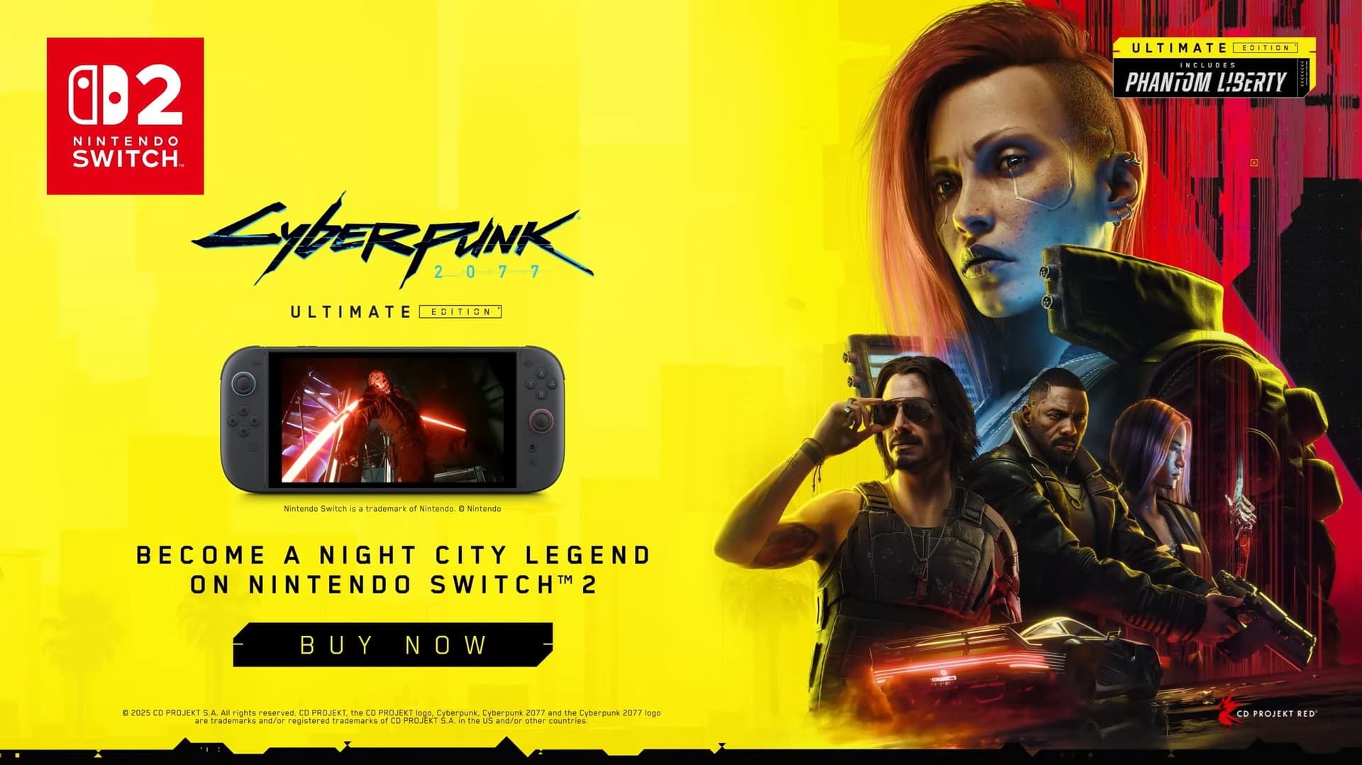 CD Projekt Red talks Cyberpunk 2077 on Nintendo Switch 2, "very happy" with sales numbers - Nintendo Everything