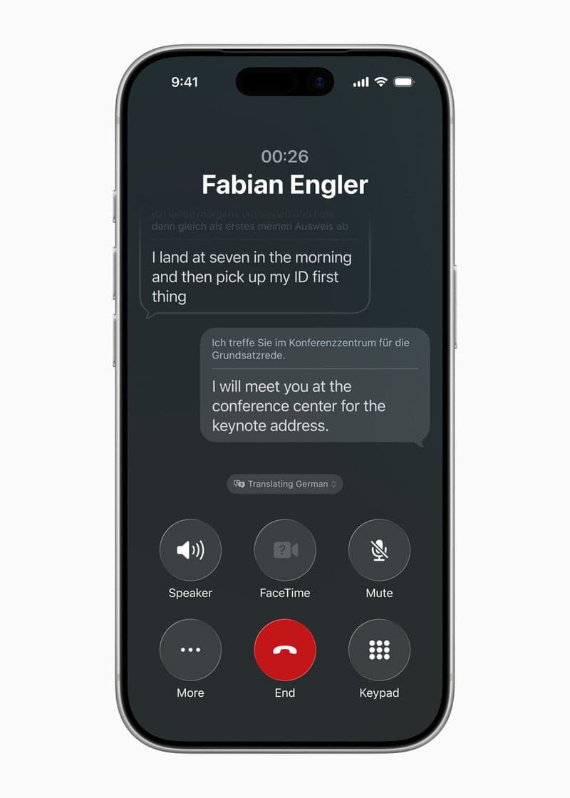 iPhone's live translation feature can help reduce stress during international travel. image 3