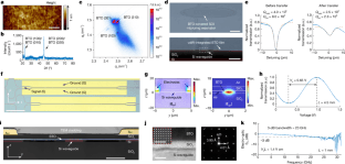 Heterogeneous photonic integration of single-crystalline nanomembranes - Nature image 3