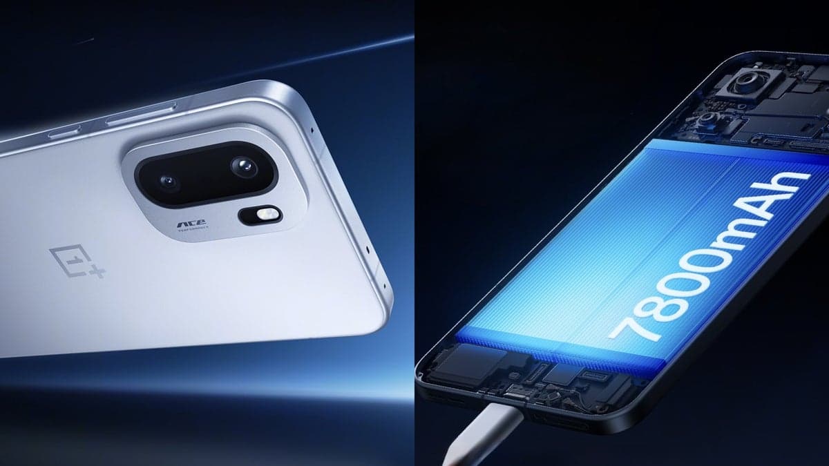 OnePlus is releasing the Ace 6 phone with a large 7,800 mAh battery.