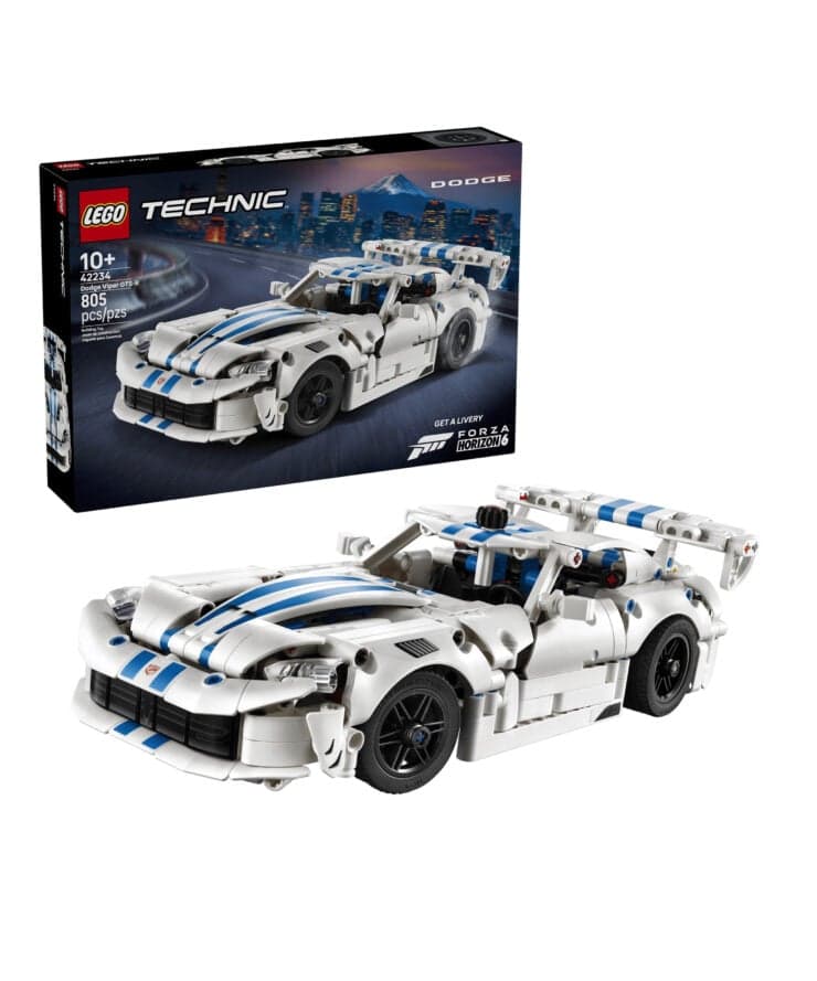 The New LEGO® Technic™ Dodge Viper GTS-R: With A Working 10-Piston V10 - Silodrome - Gasoline Culture image 2