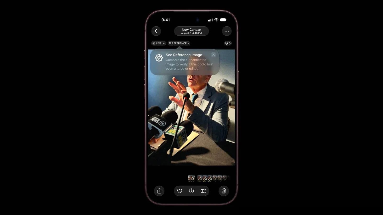 Apple Details How Reference Image Proves a Photo is Real - MacRumors