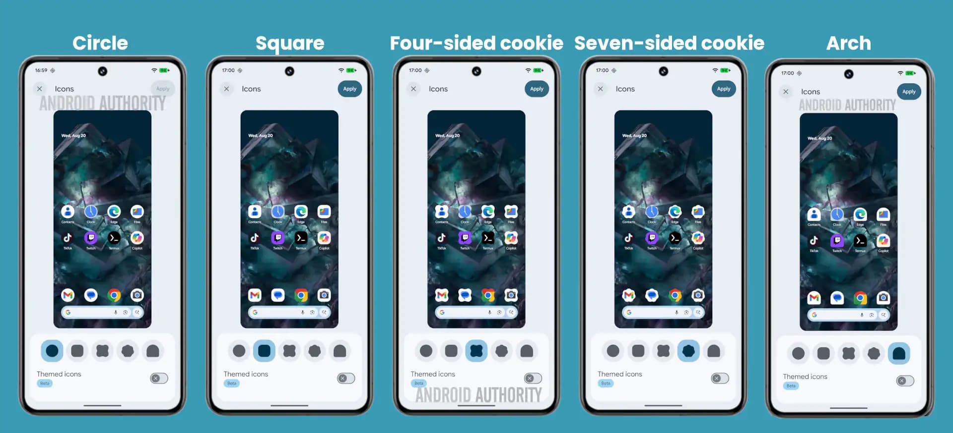 Google will let Pixel users customize the shapes of app icons on their home screens.