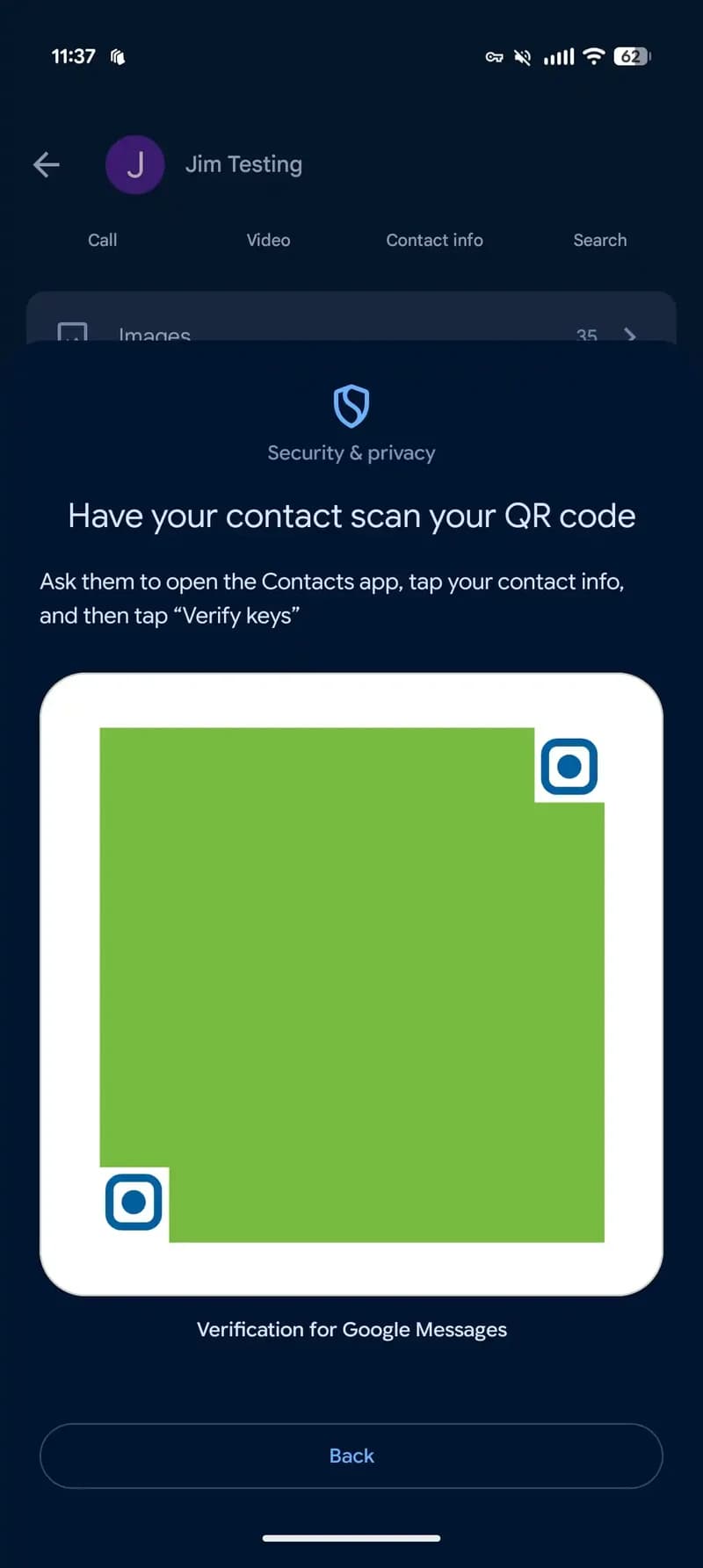 Google Messages will soon have a better way to verify contacts. image 4