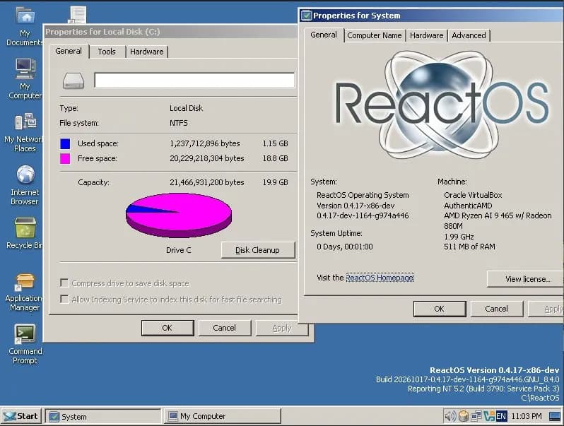 ReactOS reaches major milestone with NTFS install support - Ars Technica image 3