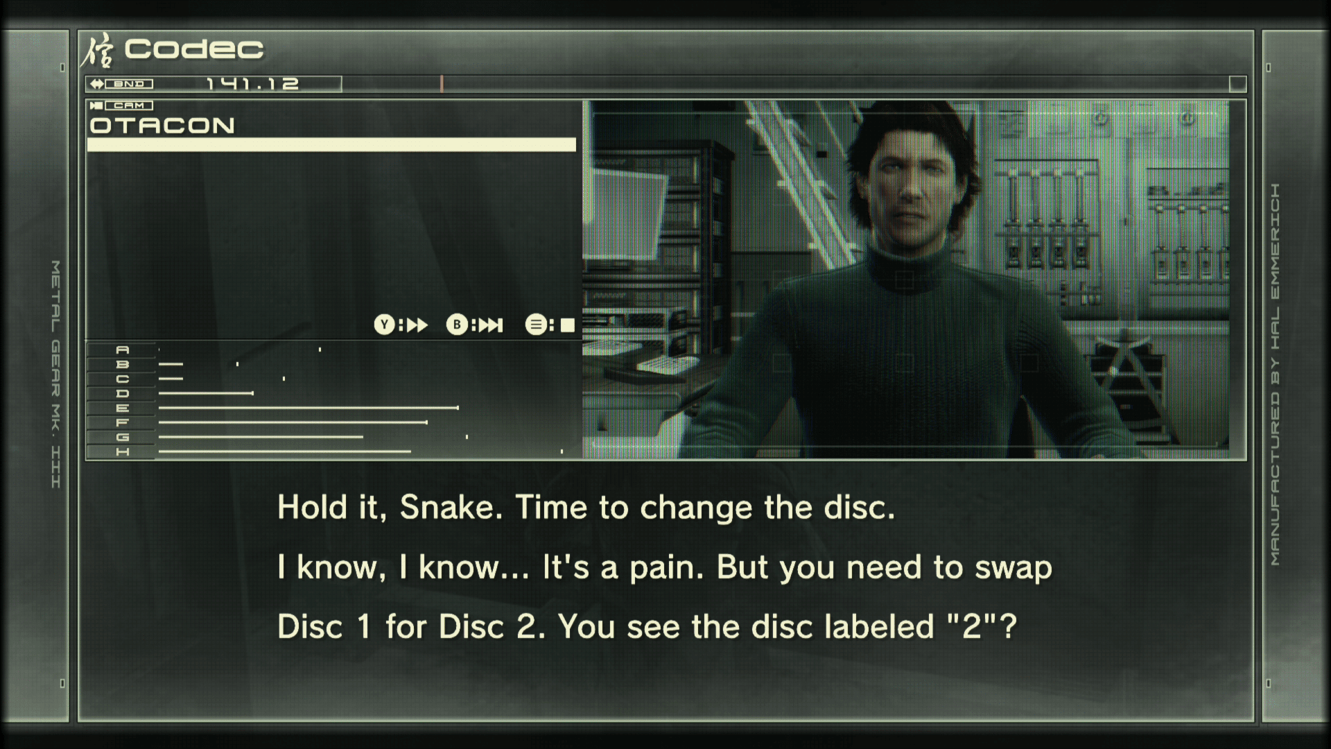 Metal Gear Solid 4 Remaster Has Otacon Saying New Voice Lines Regarding Swapping Discs and Being Digital-Only - MP1st image 3