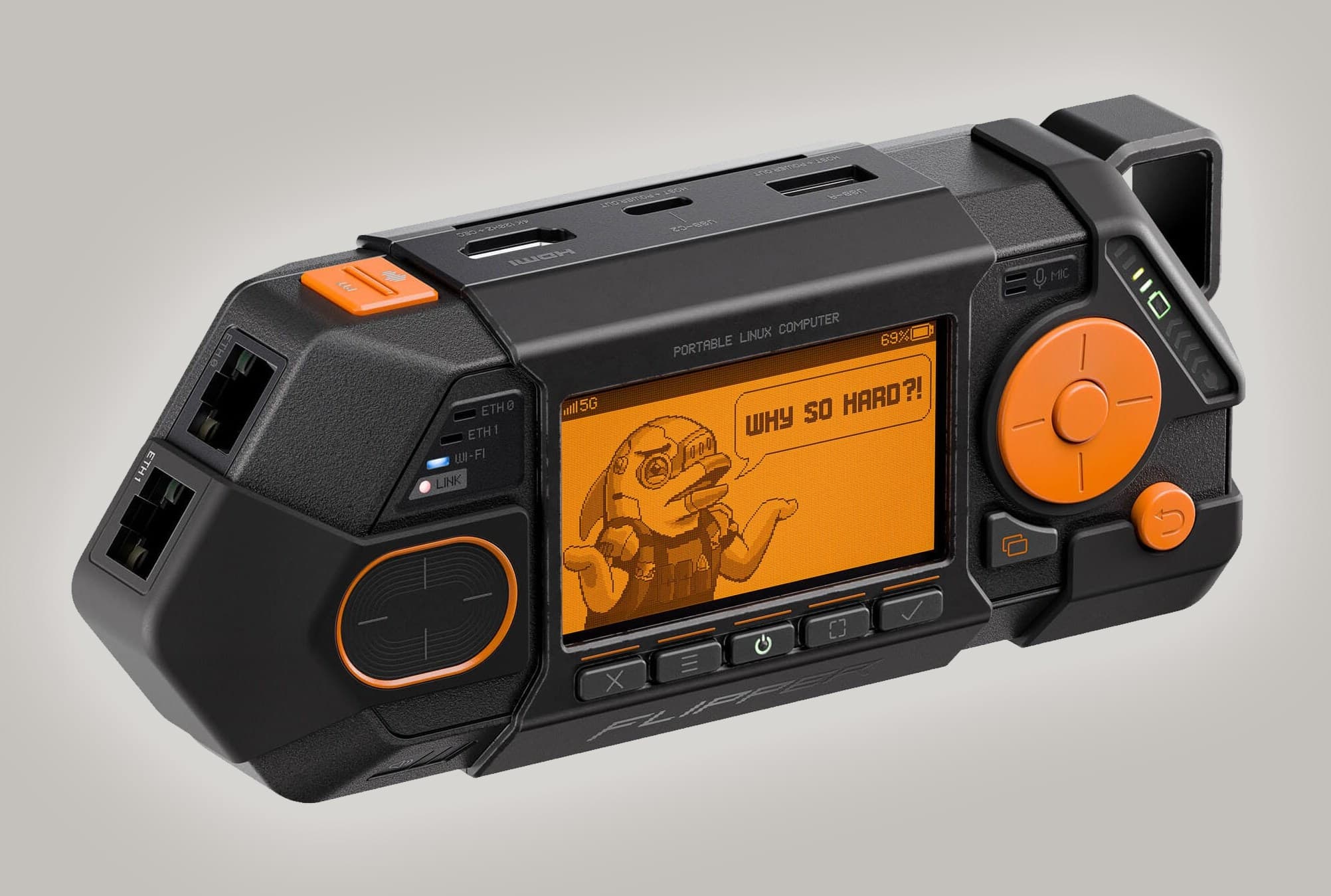 The new Flipper One is a pocket-sized Linux computer image 3