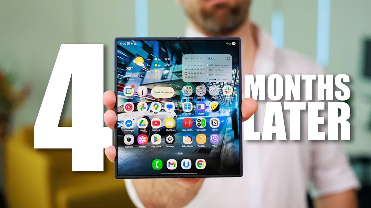 After four months of use, the Galaxy Fold 7 is surprisingly good. image 2
