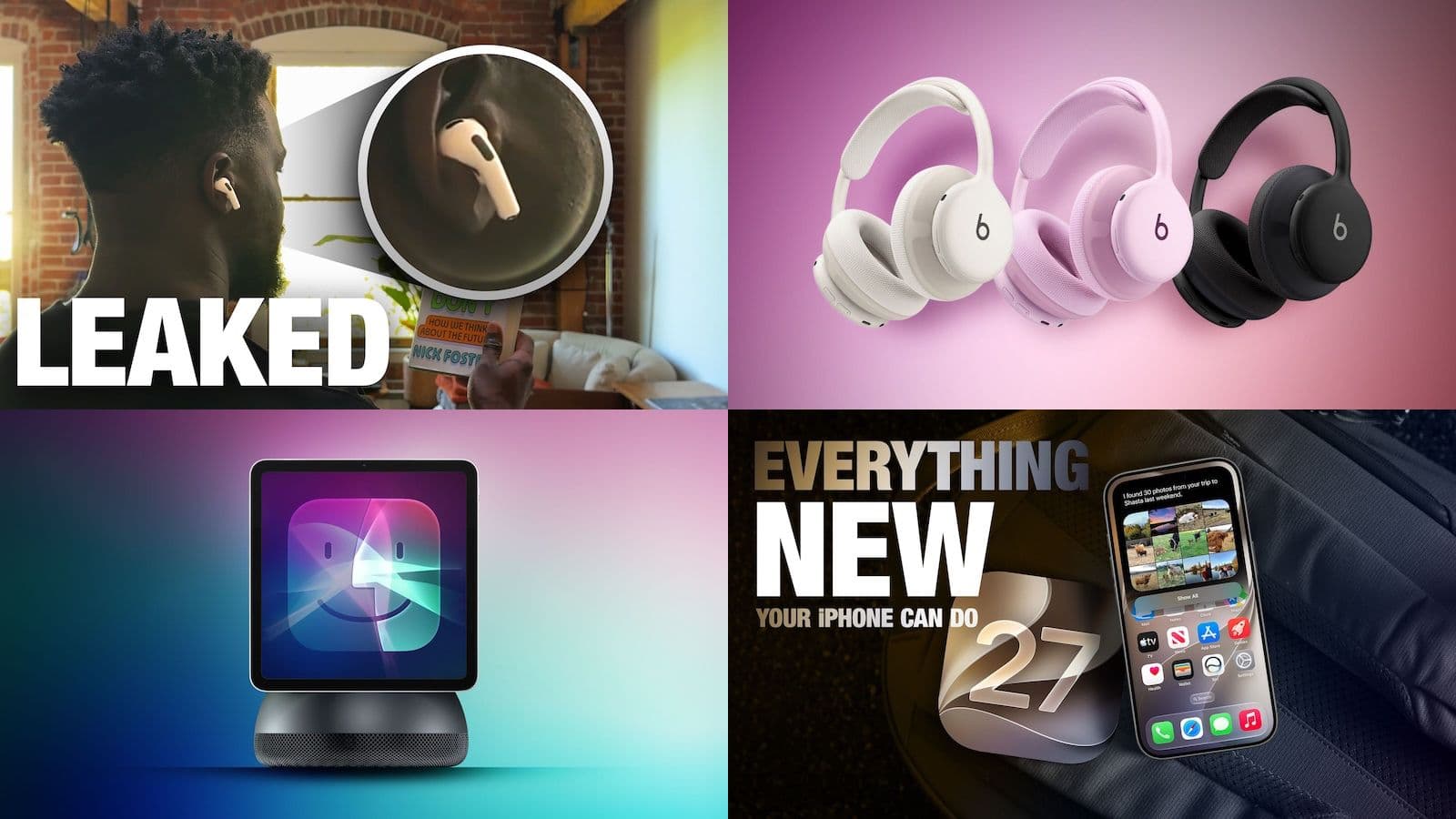 Top Stories: Apple Leaks - Camera-Equipped AirPods, Beats 360, and More - MacRumors