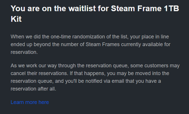 Scalpers & Scammers Swoop In To Prey On Waitlisted Would-Be Steam Frame Buyers - UploadVR image 2
