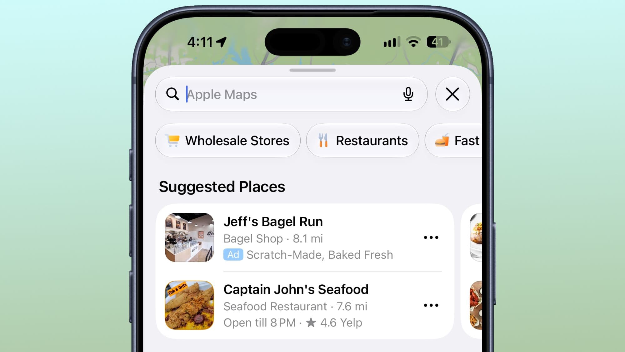 Apple Maps Ads Are Here, and There's No Way to Turn Them Off - MacRumors
