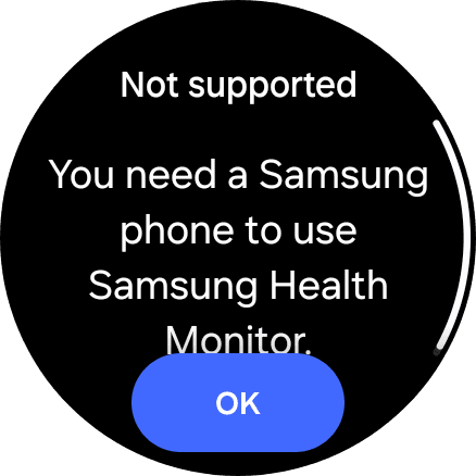 Using a Galaxy Watch 8 with a non-Samsung phone may result in some feature limitations. image 3