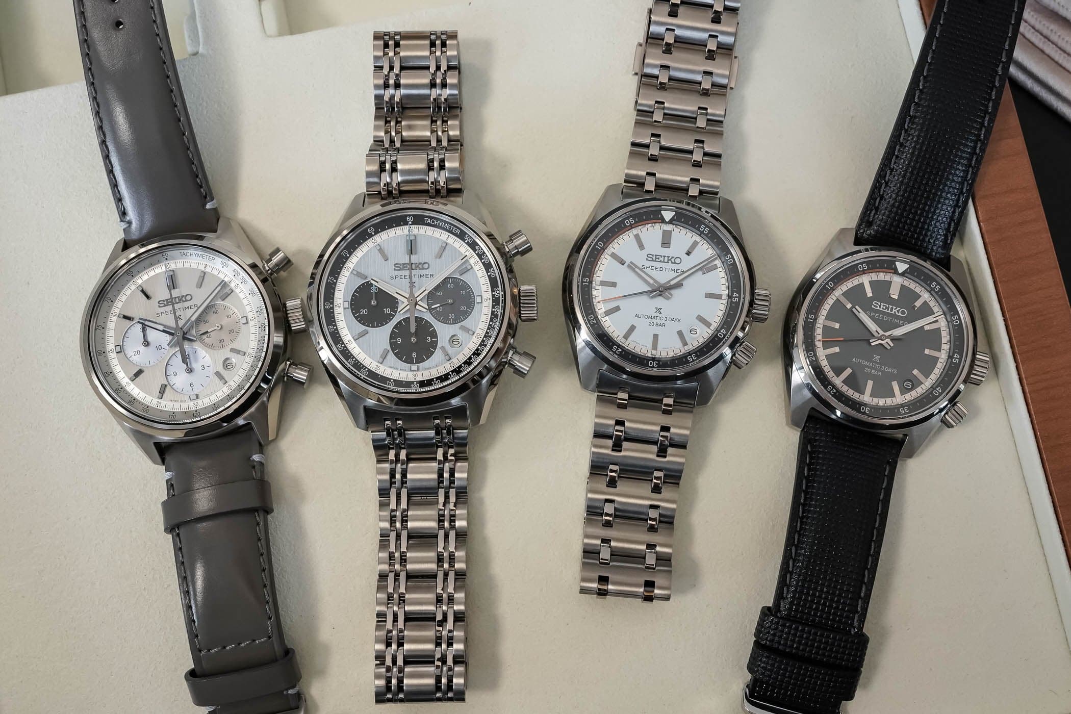 First Look: Seiko Adds 4 new References to its Prospex Speedtimer Mechanical Collection - Monochrome Watches image 2